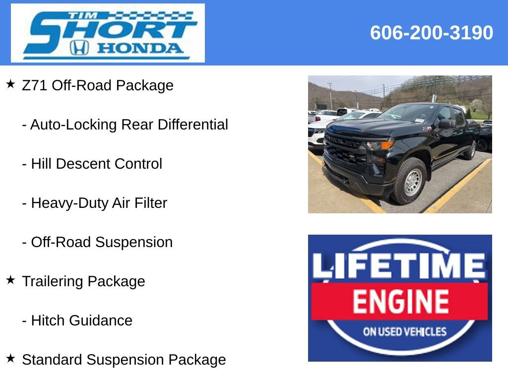 Used 2023 Chevrolet Silverado 1500 W/T w/ WT Value Package image 20
