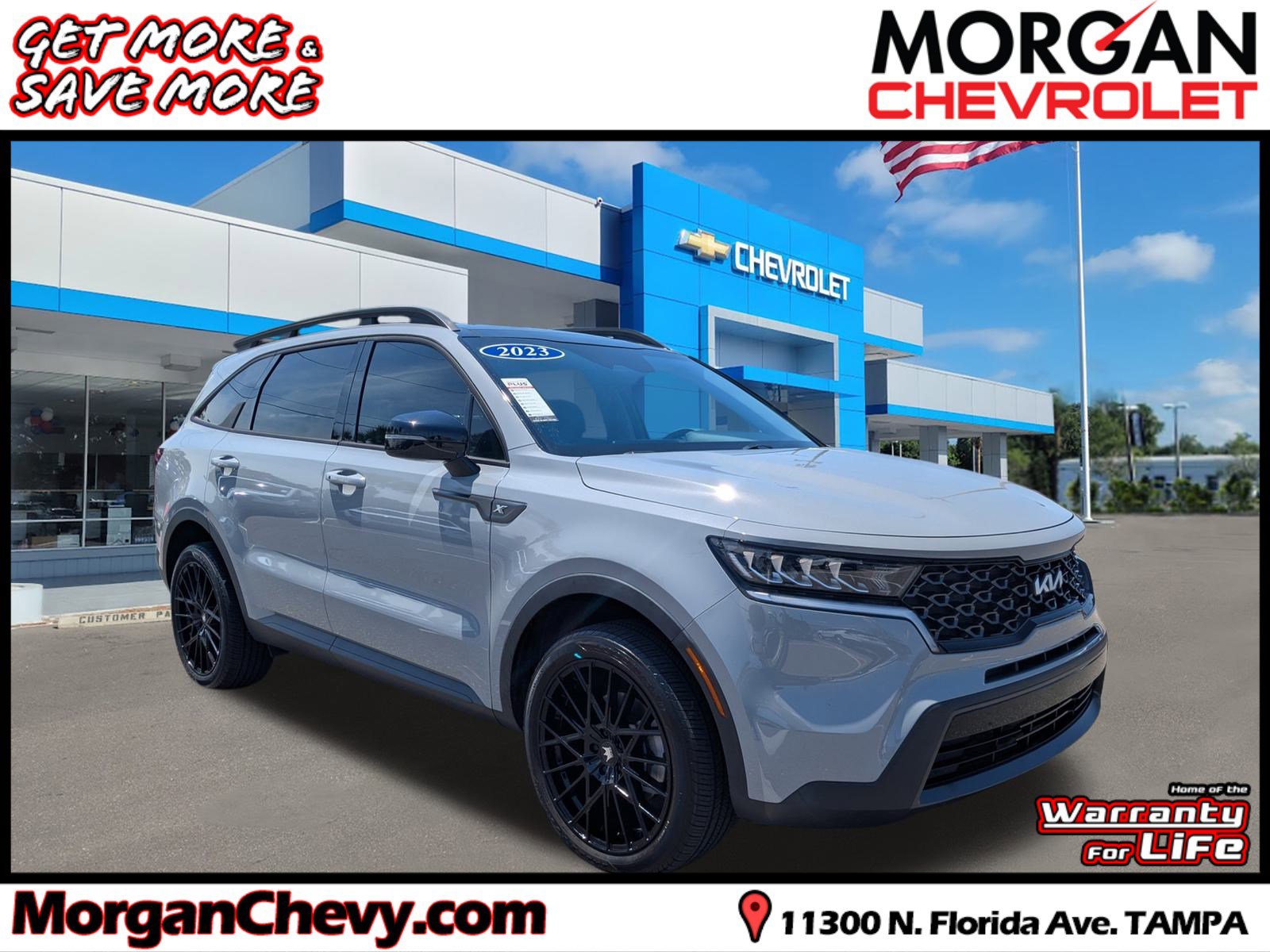 Used 2023 Kia Sorento S w/ Panoramic Sunroof Package