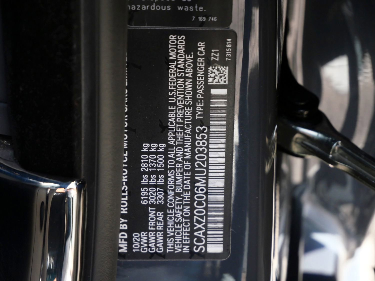 Used 2021 Rolls-Royce Wraith RWD image 38