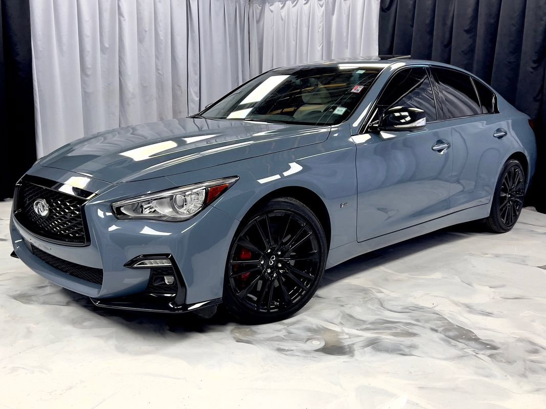 Used 2021 INFINITI Q50 Red Sport 400 image 1