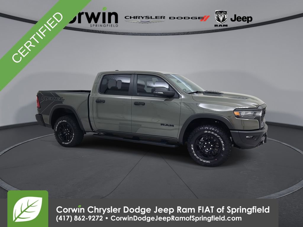 Certified 2026 RAM 1500 Rebel w/ Bed Utility Group image 1