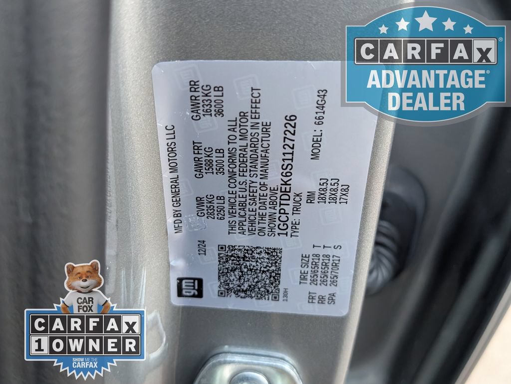 Certified 2025 Chevrolet Colorado Z71 w/ Technology Package AWD/4WD image 35