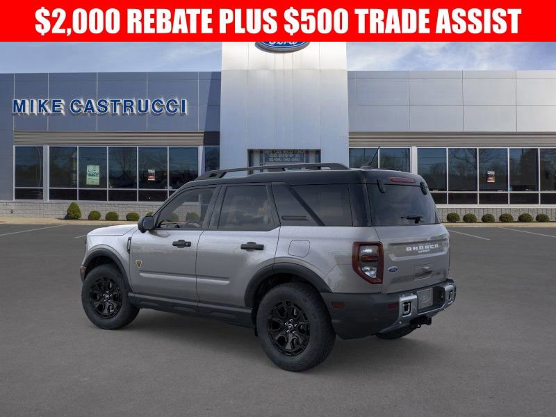 New 2025 Ford Bronco Sport Badlands w/ Sasquatch Badlands Package image 4