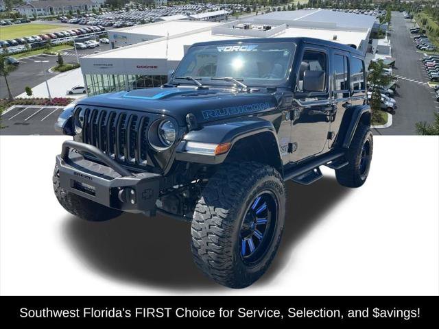 Certified 2021 Jeep Wrangler Unlimited Rubicon 4xe w/ Cold Weather Group image 2