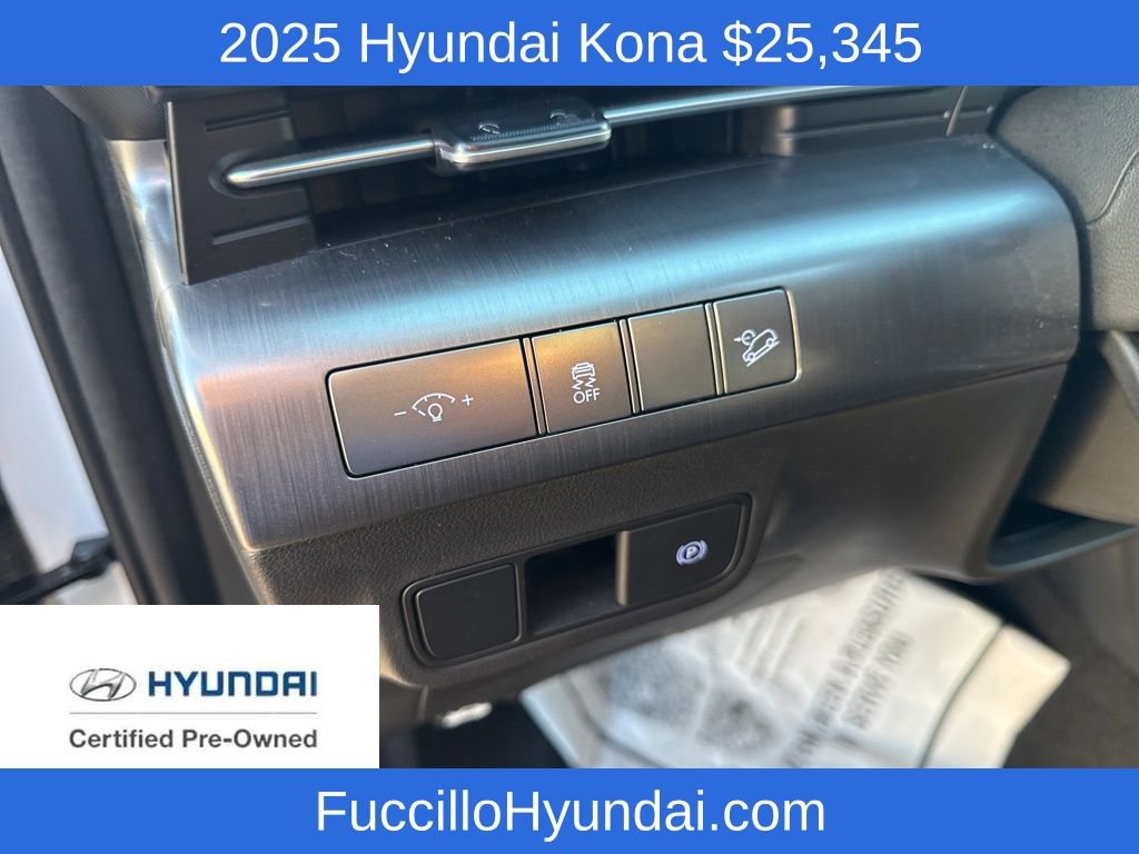 Certified 2025 Hyundai Kona SEL image 13