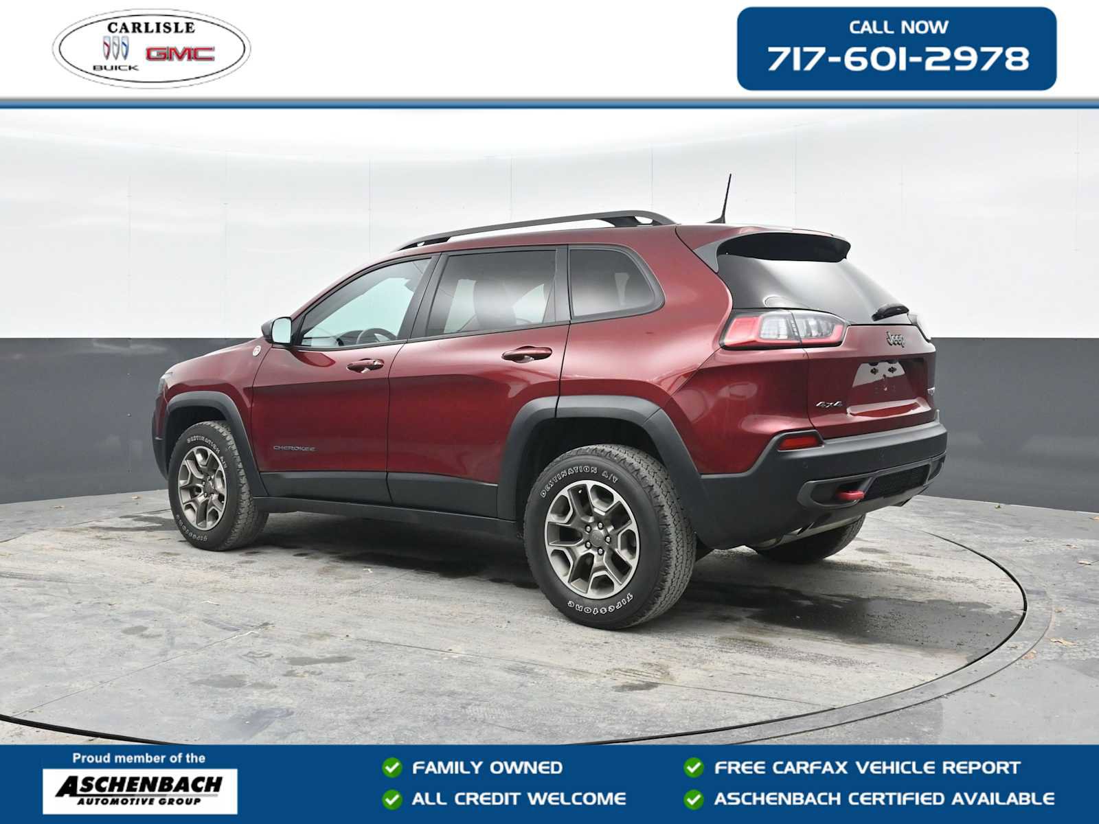 Used 2021 Jeep Cherokee Trailhawk w/ Sun, Sound & Nav Group image 1