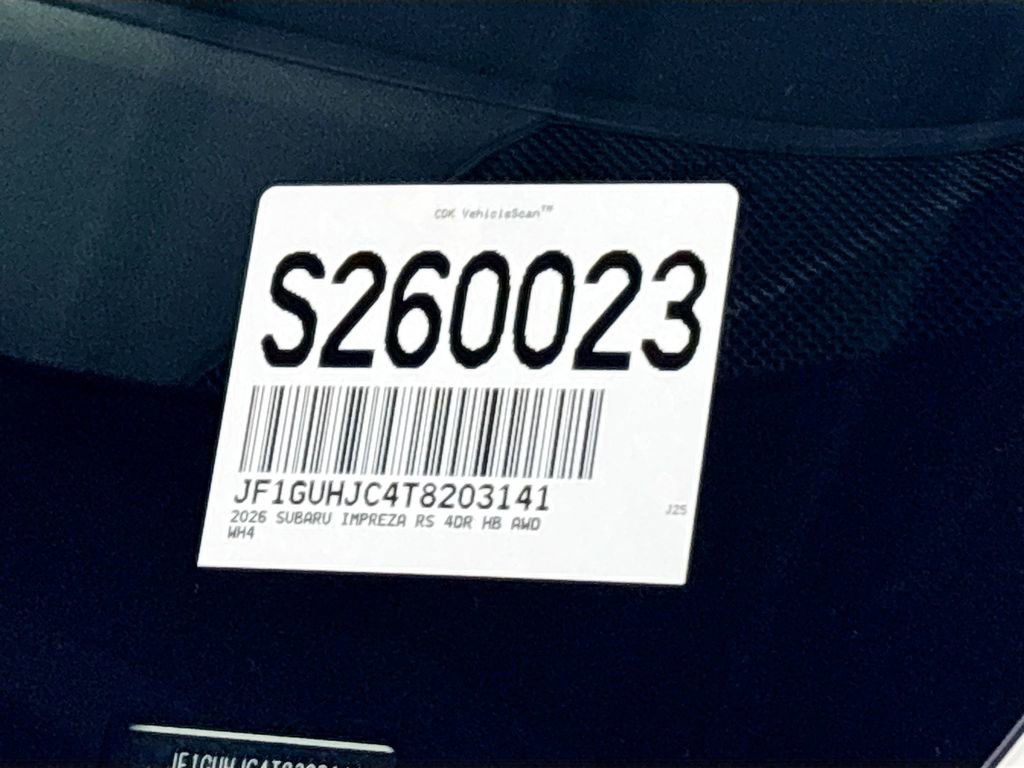 New 2026 Subaru Impreza RS image 25