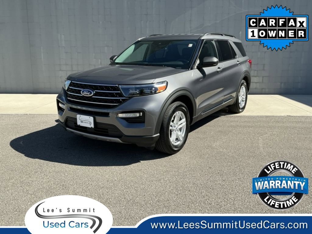 Used 2021 Ford Explorer XLT w/ Equipment Group 202A image 1