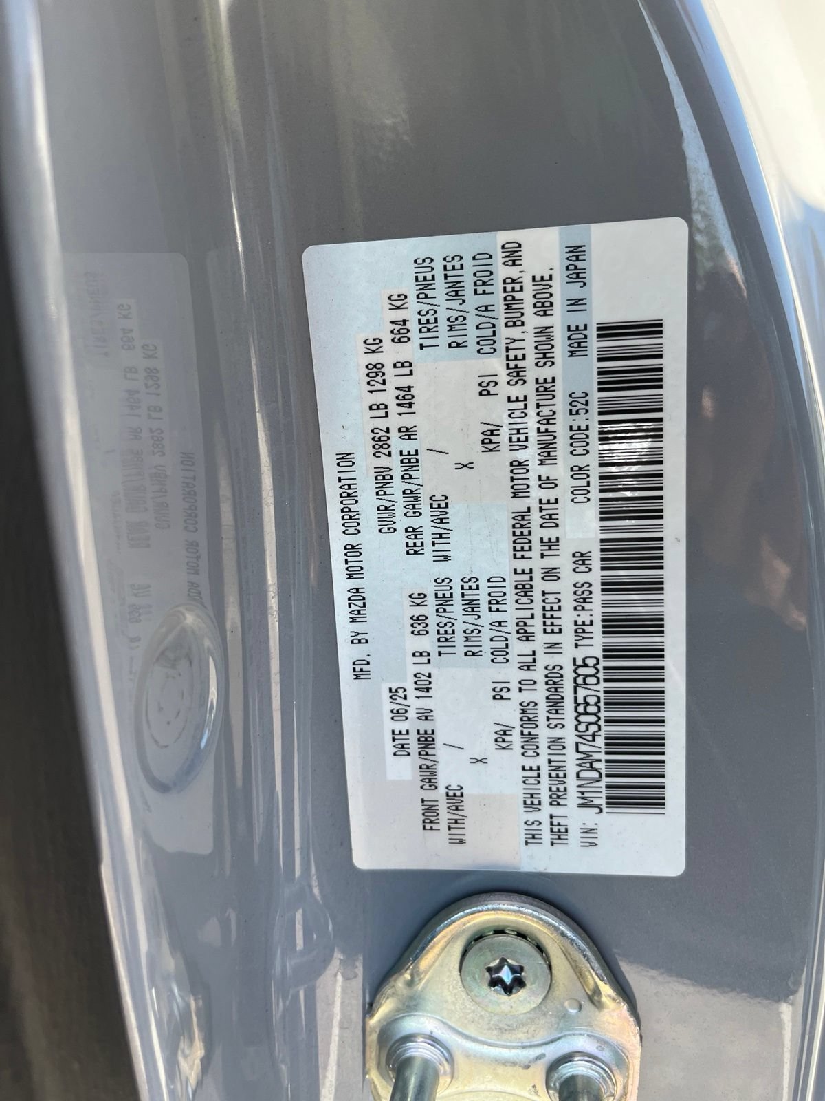Certified 2025 MAZDA MX-5 Miata RF Grand Touring RWD image 24