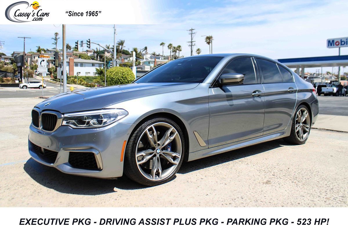 Used 2020 BMW M550i xDrive w/ Executive Package AWD/4WD image 1