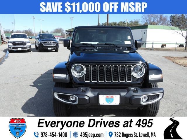 New 2025 Jeep Wrangler Unlimited Sahara w/ Technology Group AWD/4WD image 8
