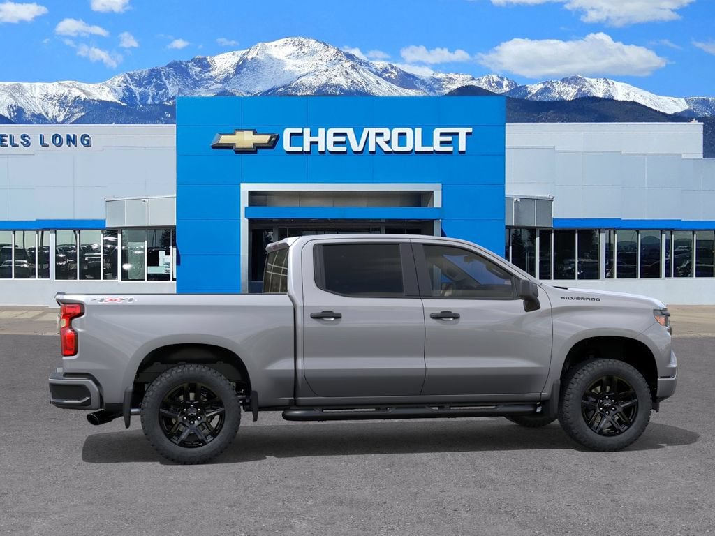 New 2026 Chevrolet Silverado 1500 Custom w/ LPO, Dark Essentials Package AWD/4WD image 5