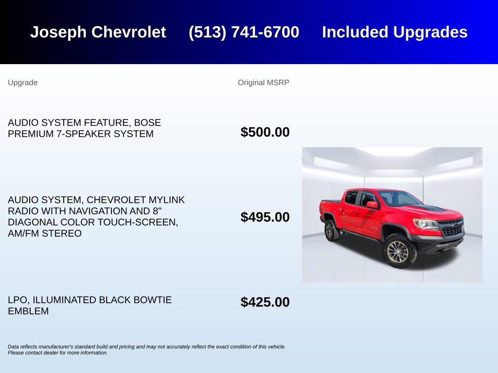 Used 2018 Chevrolet Colorado ZR2 AWD/4WD image 6