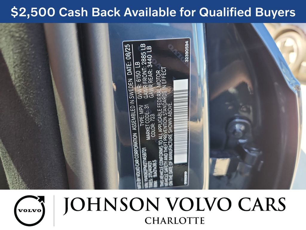 New 2026 Volvo XC90 B6 Ultra w/ Lounge Package image 10