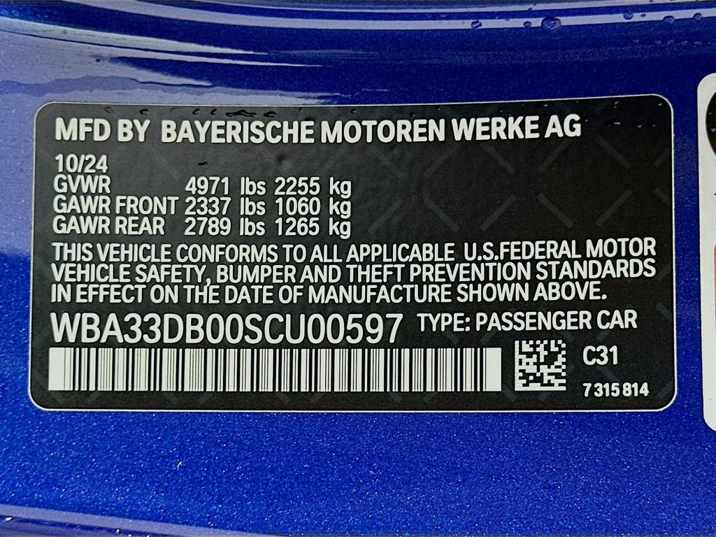Used 2025 BMW 430i Convertible w/ M Sport Package image 32