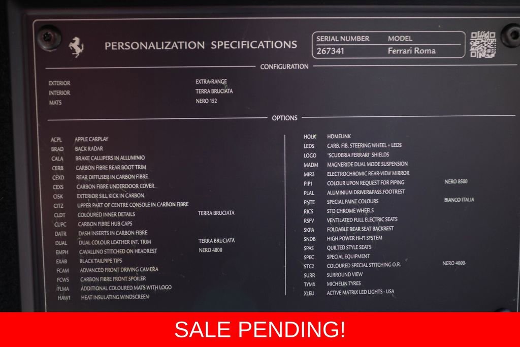 Certified 2021 Ferrari Roma RWD image 47