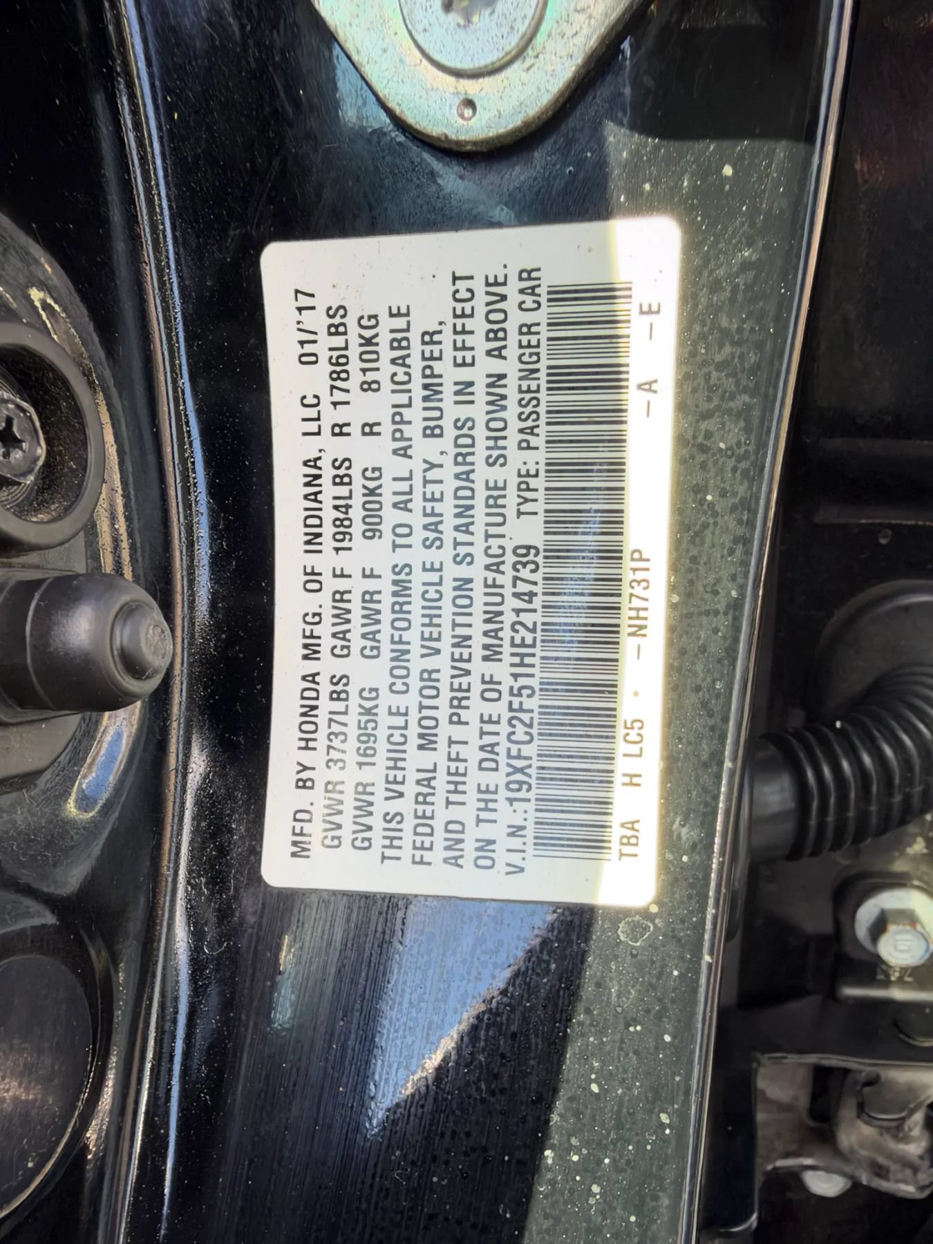 Used 2017 Honda Civic LX image 21