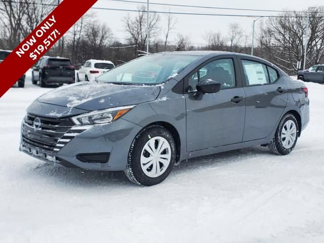 New 2025 Nissan Versa S w/ Trunk Package