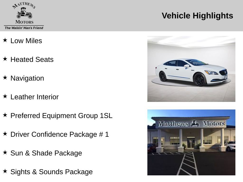 Used 2017 Buick LaCrosse Essence w/ Sights and Sounds Package image 14