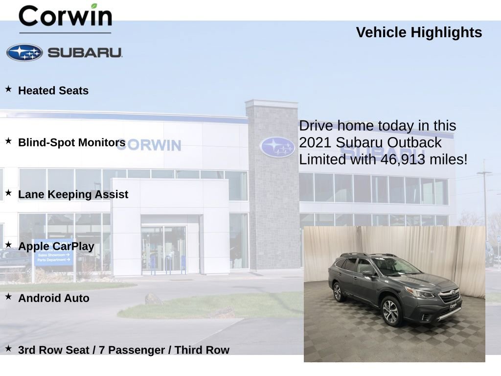 Used 2021 Subaru Outback Limited image 6