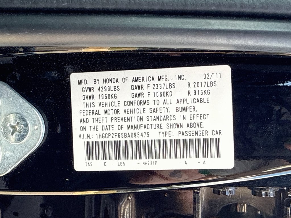 Used 2011 Honda Accord SE image 9