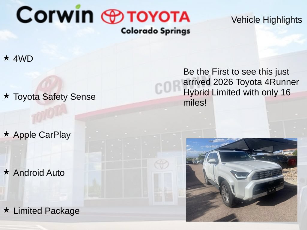 Used 2026 Toyota 4Runner Limited AWD/4WD image 4