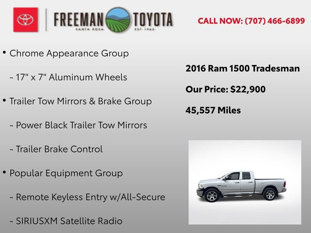 Used 2016 RAM 1500 Tradesman w/ Popular Equipment Group AWD/4WD image 9