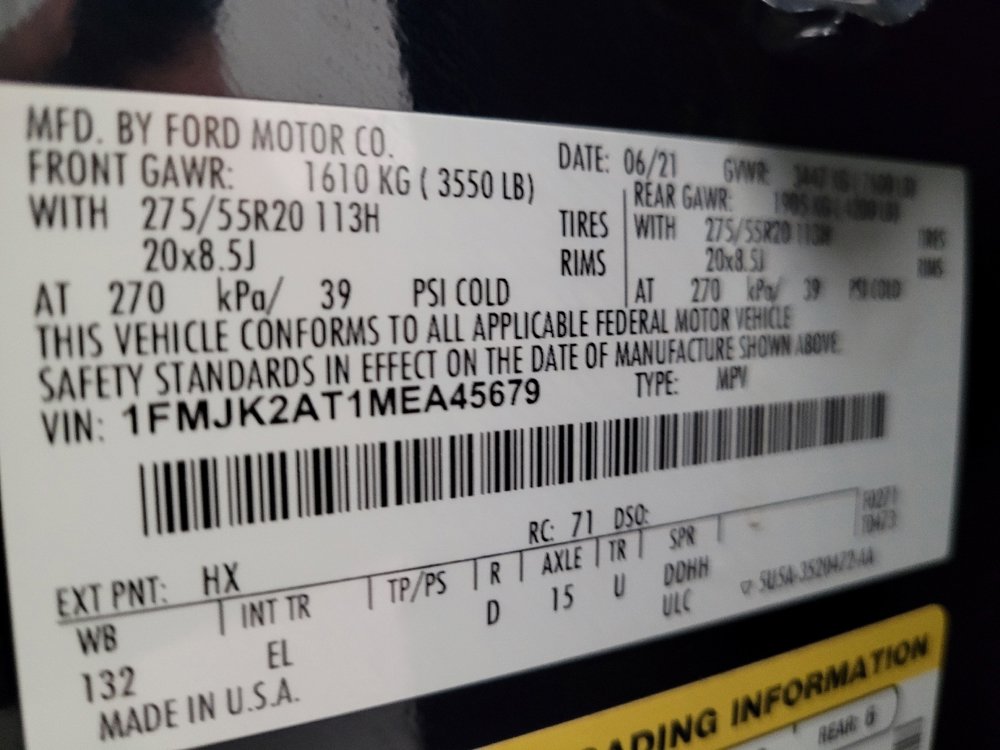 Used 2021 Ford Expedition Max Limited AWD/4WD image 33