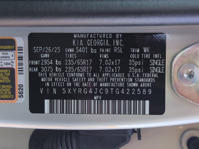 Certified 2026 Kia Sorento LX FWD image 34