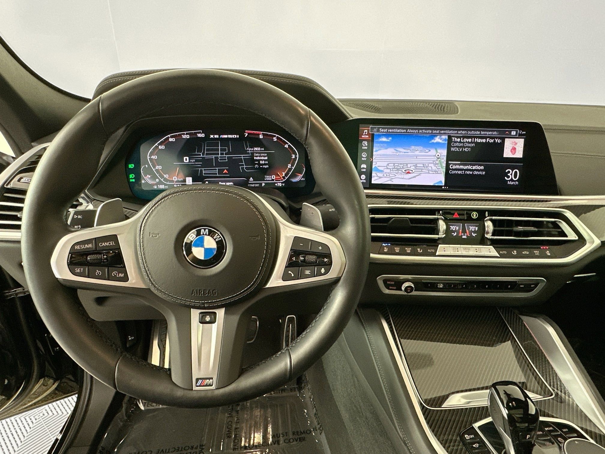 Used 2023 BMW X6 M50i w/ Parking Assistance Package AWD/4WD image 11