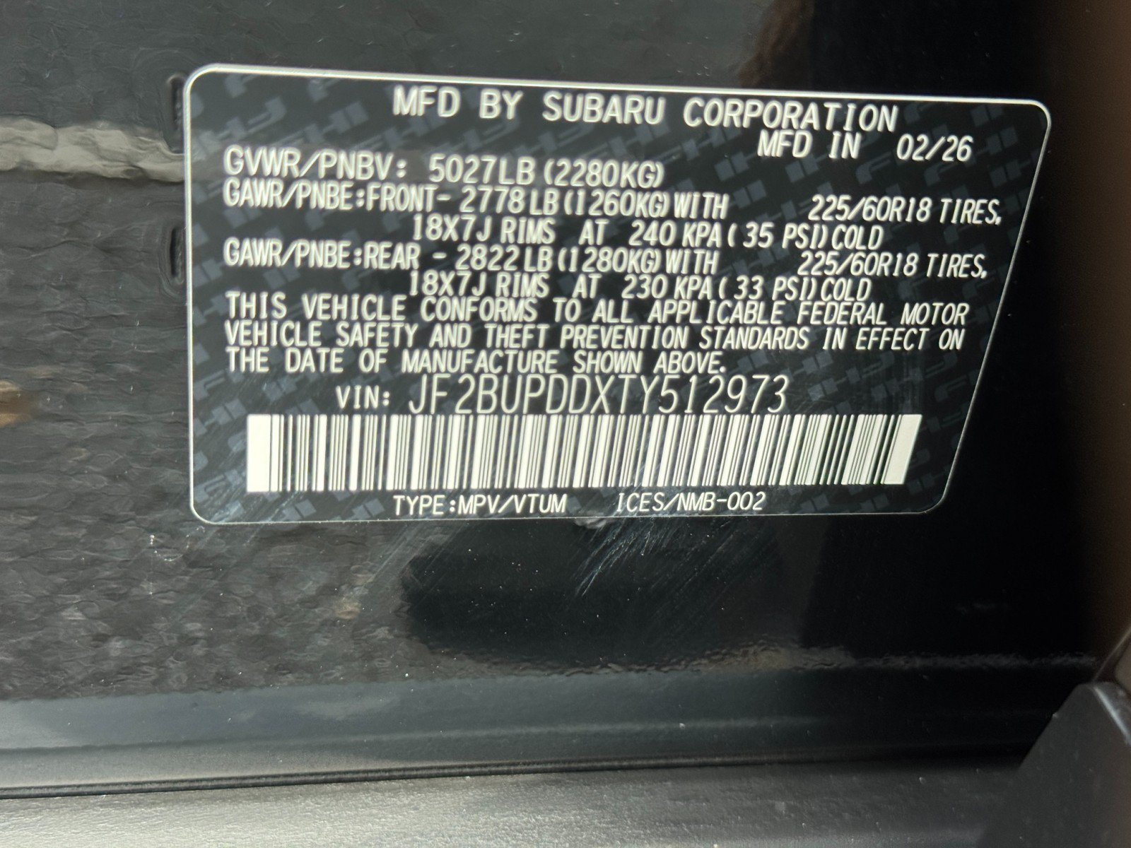 Used 2026 Subaru Outback Limited AWD/4WD image 48