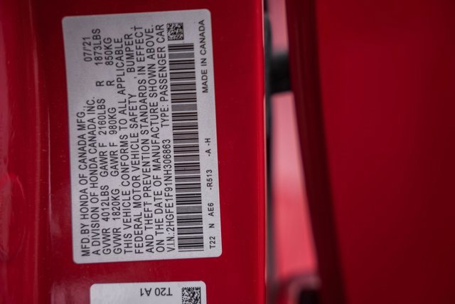 Used 2022 Honda Civic Touring image 36