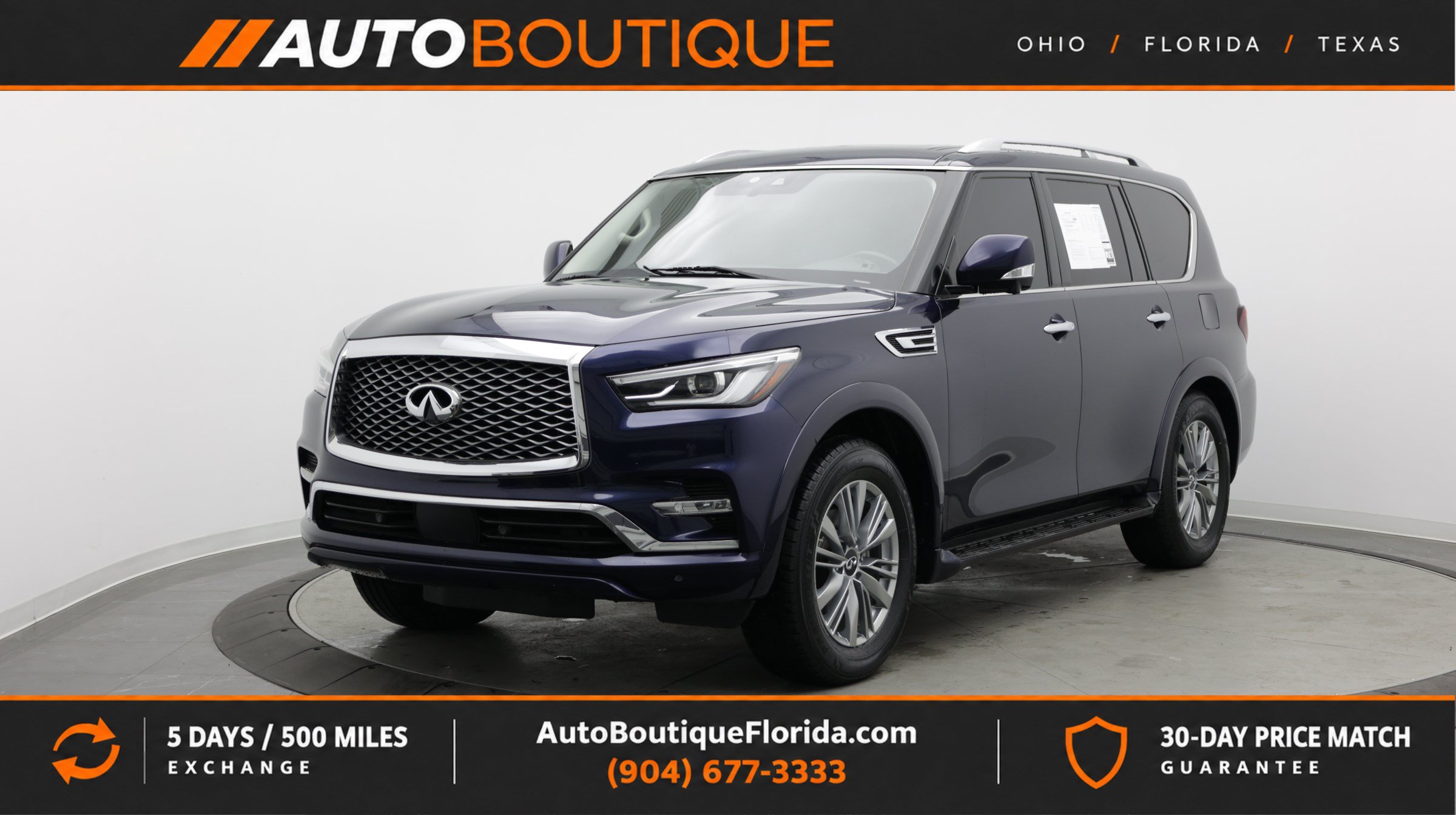Used 2021 INFINITI QX80 Luxe