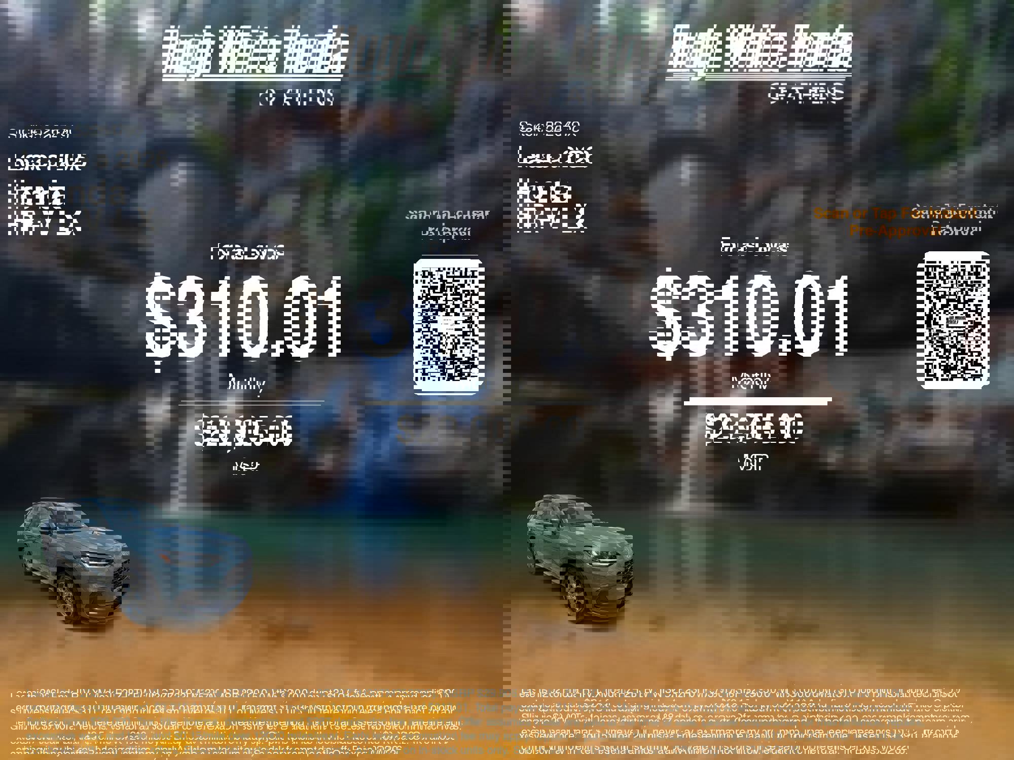 New 2026 Honda HR-V LX image 3