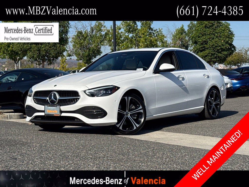 Certified 2024 Mercedes-Benz C 300 Sedan
