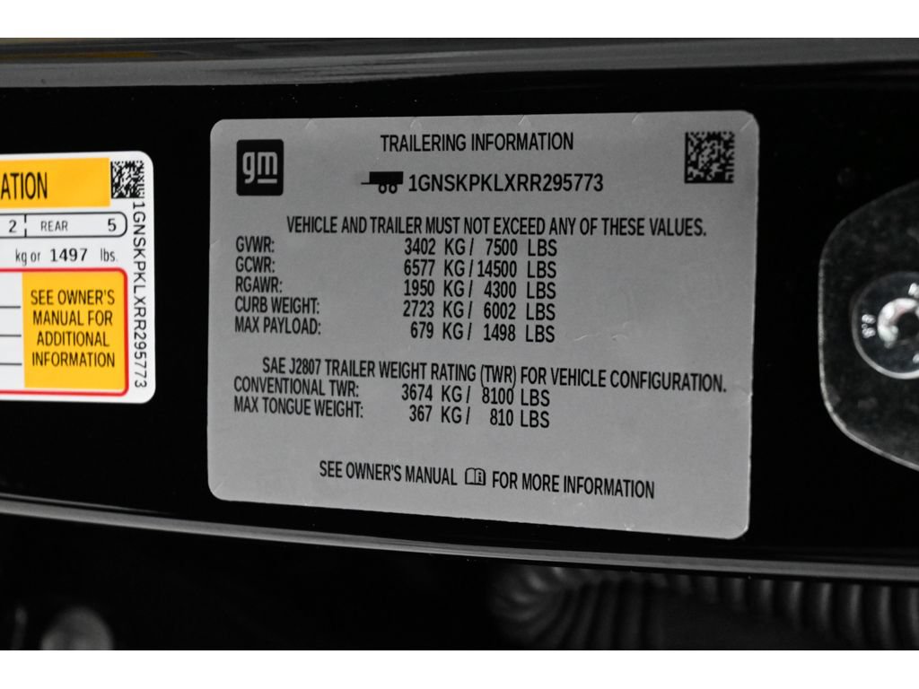 Used 2024 Chevrolet Tahoe Z71 w/ Z71 Off-Road Package AWD/4WD image 57