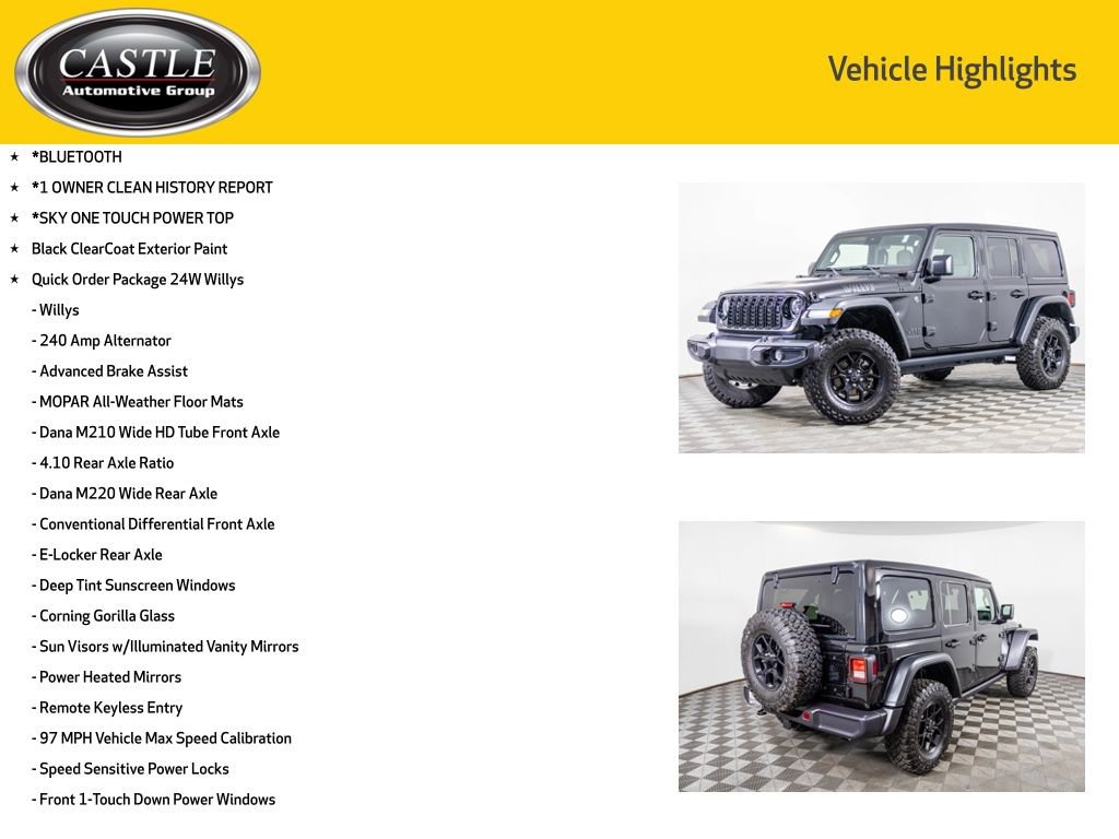 Used 2024 Jeep Wrangler Willys image 3