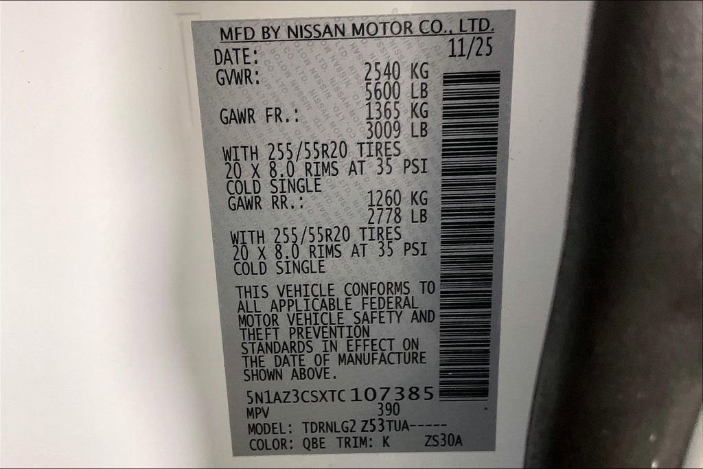 New 2026 Nissan Murano SL image 27