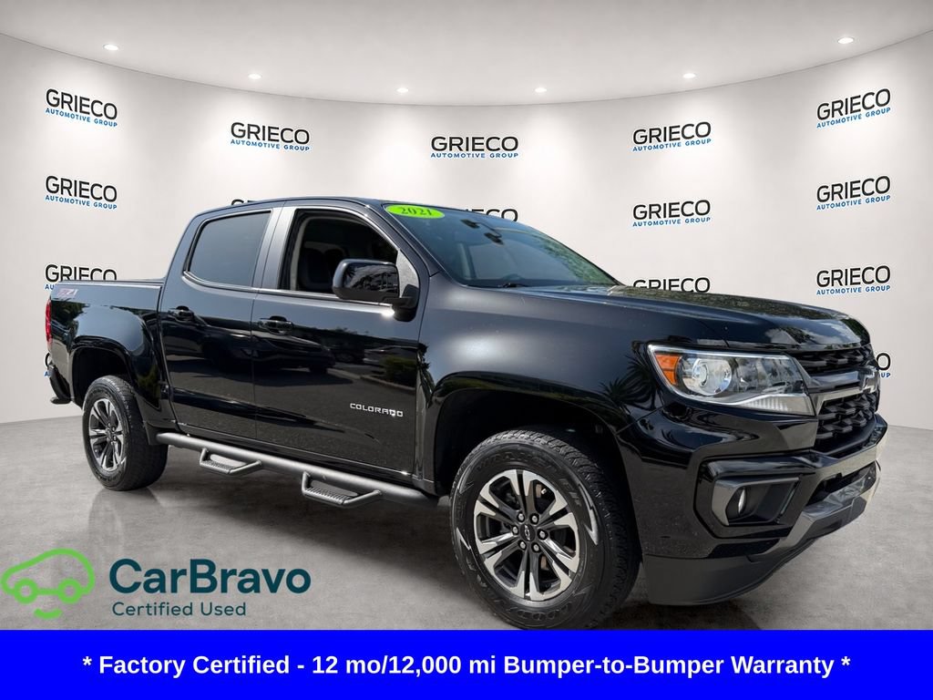 Certified 2021 Chevrolet Colorado Z71 AWD/4WD image 1