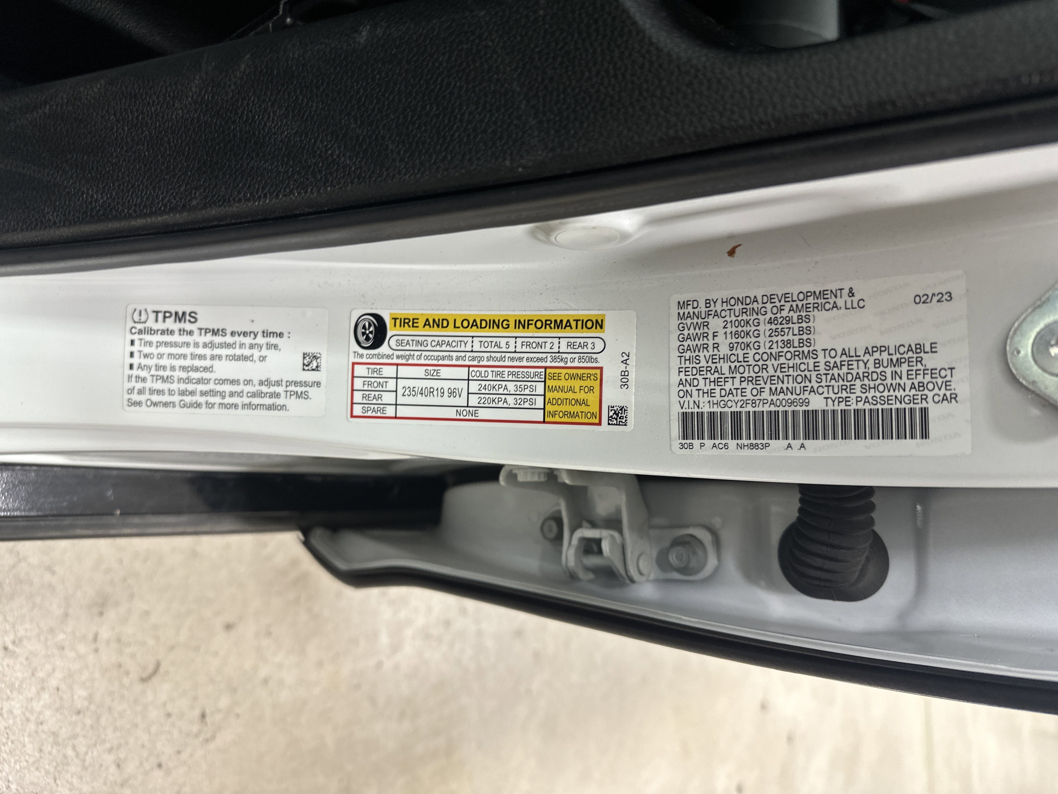 Used 2023 Honda Accord Touring image 35