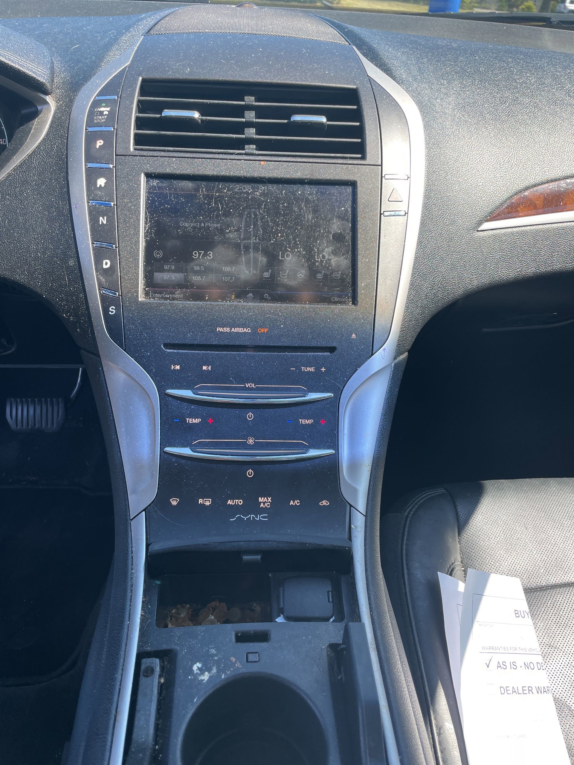 Used 2016 Lincoln MKZ AWD w/ Equipment Group 300A Reserve image 13