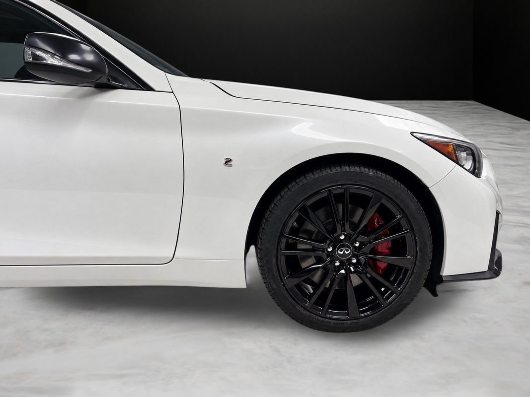 Used 2018 INFINITI Q50 Red Sport 400 AWD/4WD image 11