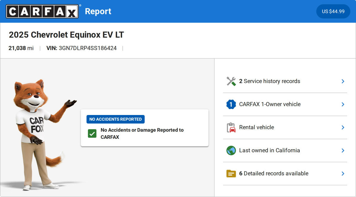 Used 2025 Chevrolet Equinox EV LT w/ Convenience Package image 11