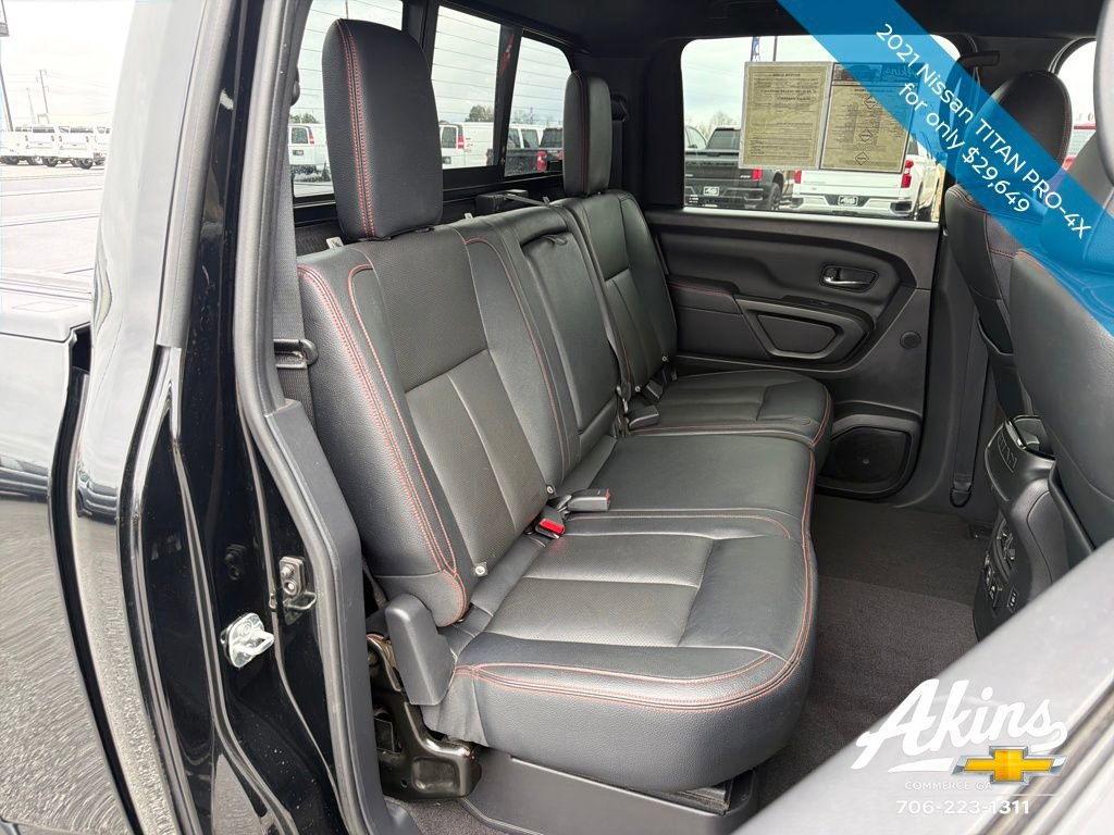 Used 2021 Nissan Titan PRO-4X w/ Pro-4x Convenience Package image 17