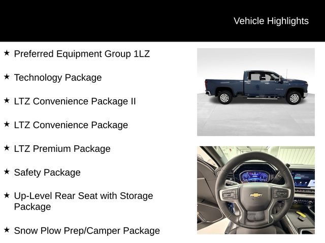 Certified 2025 Chevrolet Silverado 2500 LTZ w/ LTZ Premium Package AWD/4WD image 16