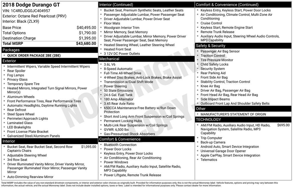 Used 2018 Dodge Durango GT image 6