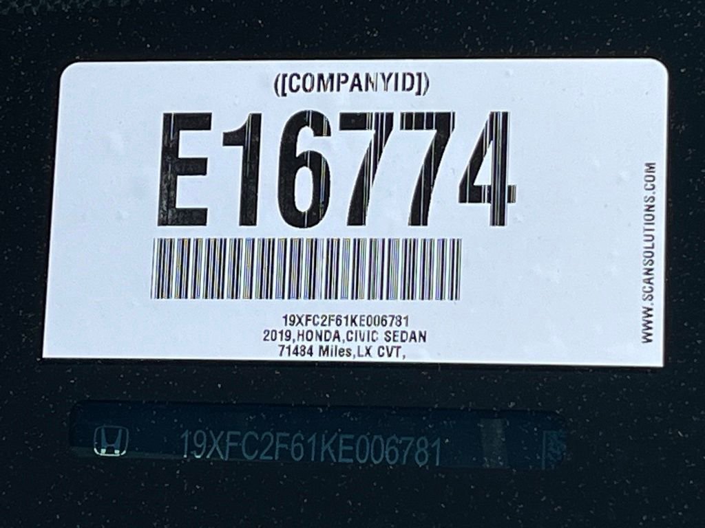 Used 2019 Honda Civic LX image 20