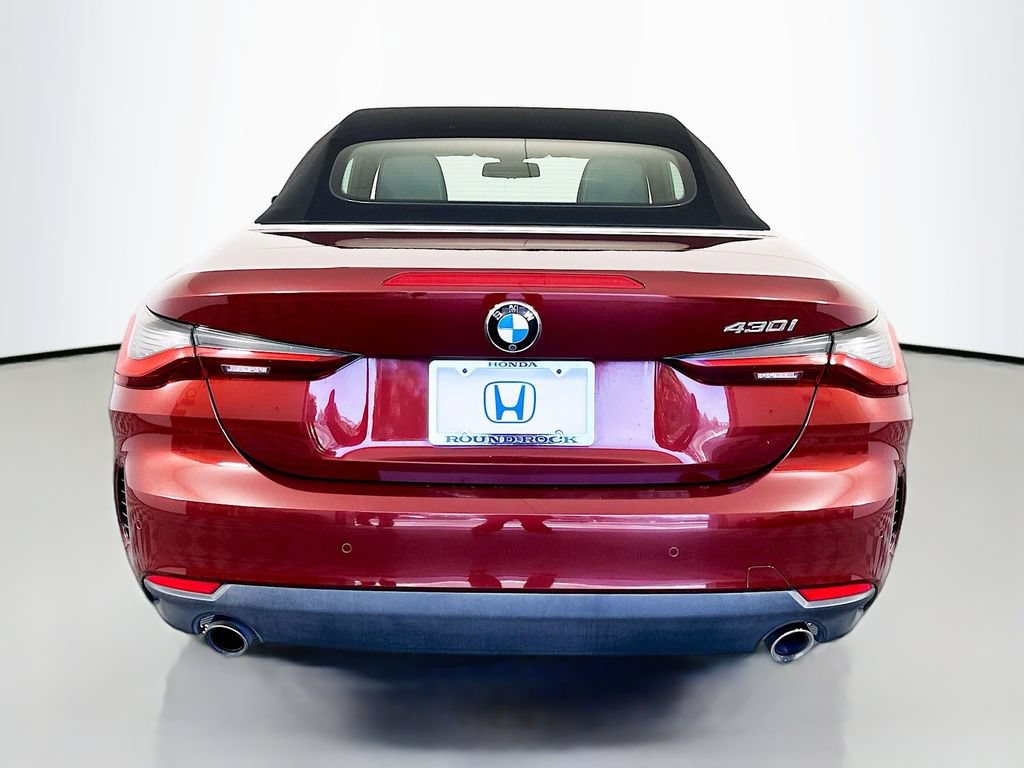 Used 2023 BMW 430i Convertible w/ Premium Package RWD image 6
