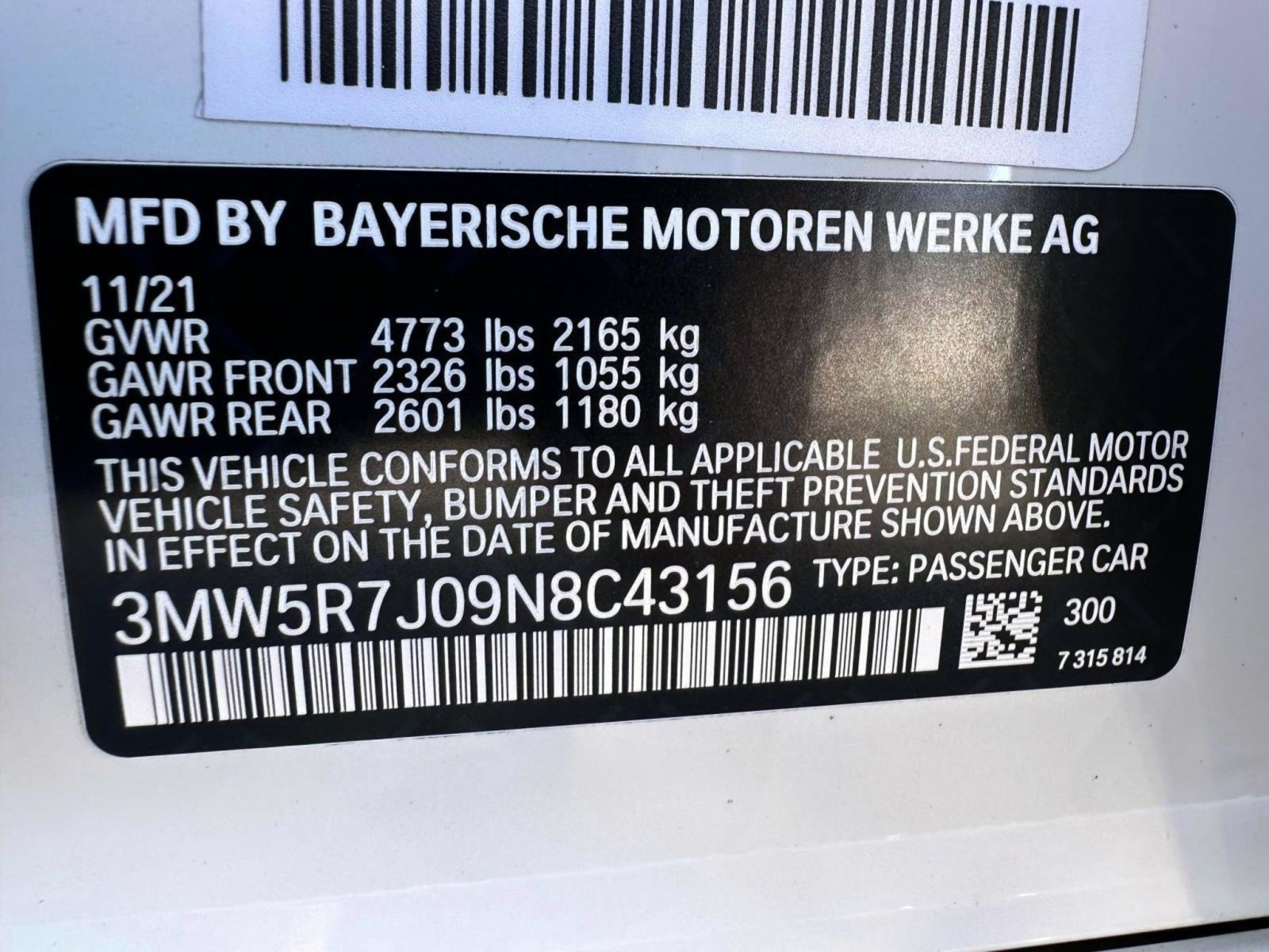 Used 2022 BMW 330i xDrive Sedan w/ Driving Assistance Package AWD/4WD image 30