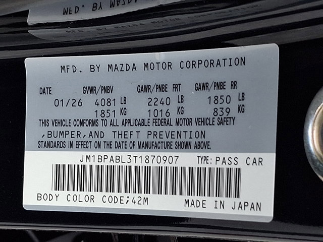 New 2026 MAZDA MAZDA3 s Sport image 22